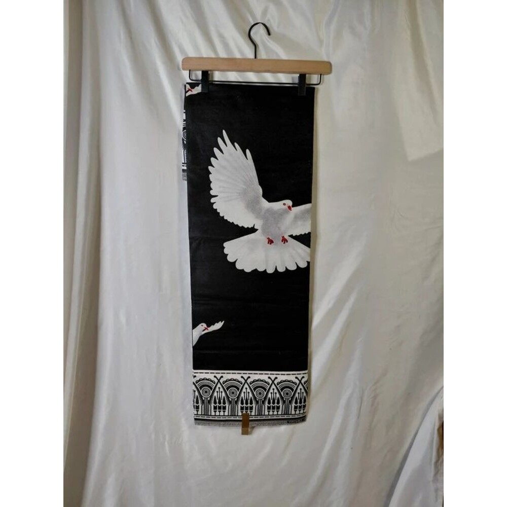 Dove Print Jasco Super Java Wax Fabric